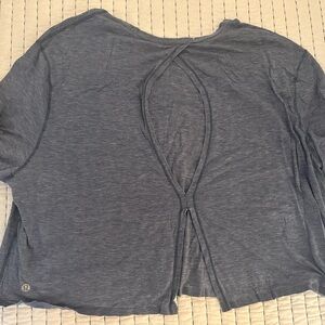 Lululemon Open Back Yoga Top